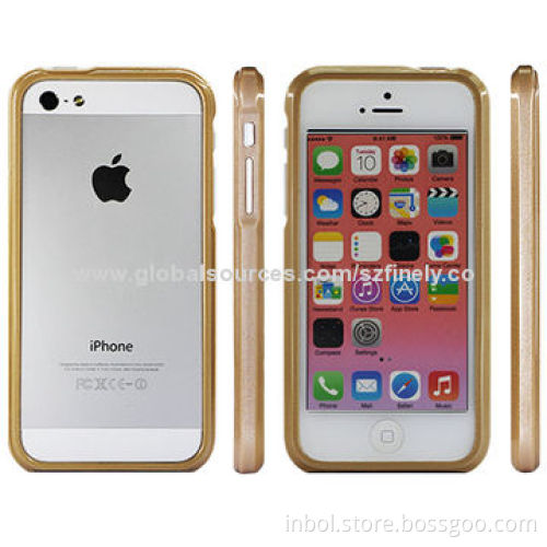 PC Case for iPhone 5/5S, Magnetic Bumper (2-in-1 Design) with Strong Absorption Force